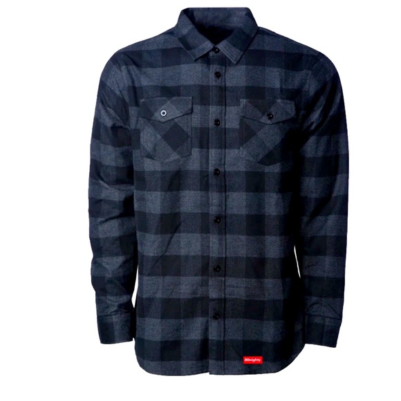 80eighty Other - NWT 80eighty Charcoal Flannel Shirt